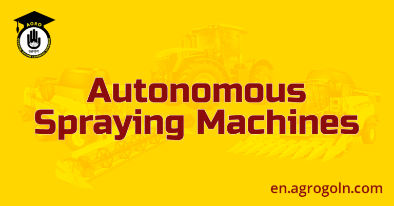 Autonomous Spraying Machines