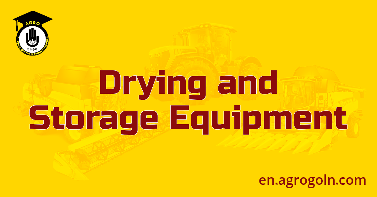 Drying and Storage Equipment