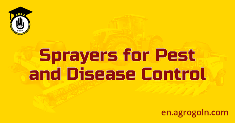 Sprayers for Pest and Disease Control