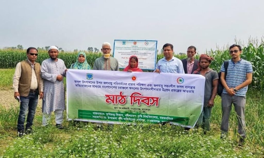 Experiment in Cultivating Three Crops on the Same Land Yields Success